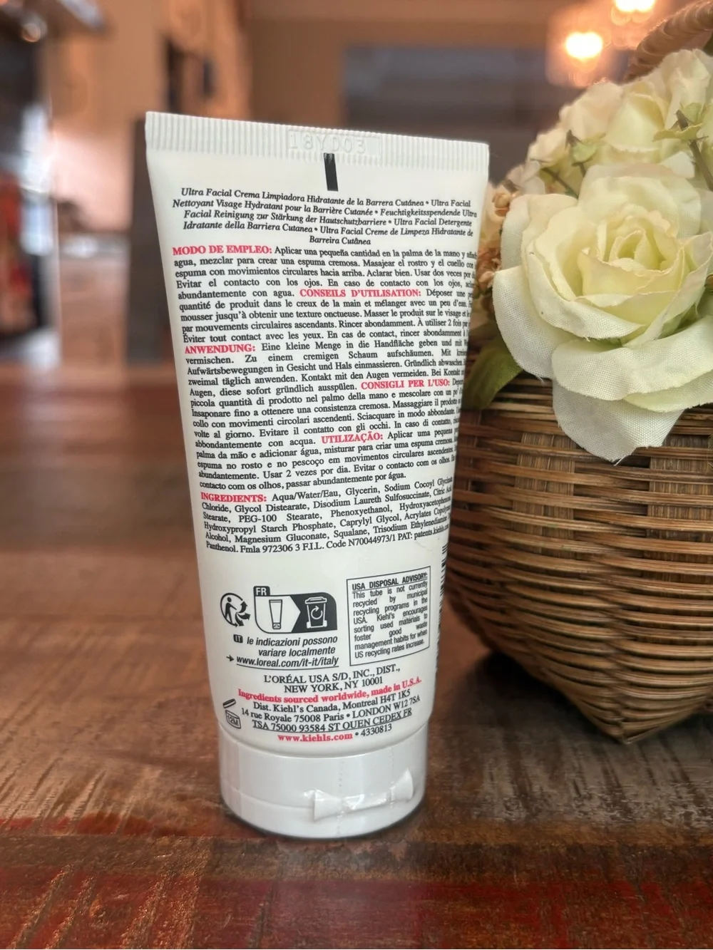 New KIEHLS Ultra Facial Barrier-Hydrating CLEANSER Cream-to-Foam!